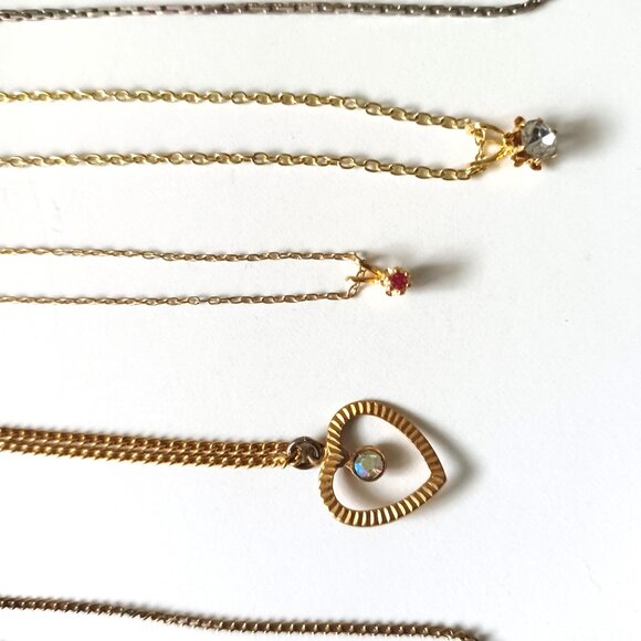 Lot of 12 Vintage Necklaces and 1 pair of Earrings - Picture 10 of 13